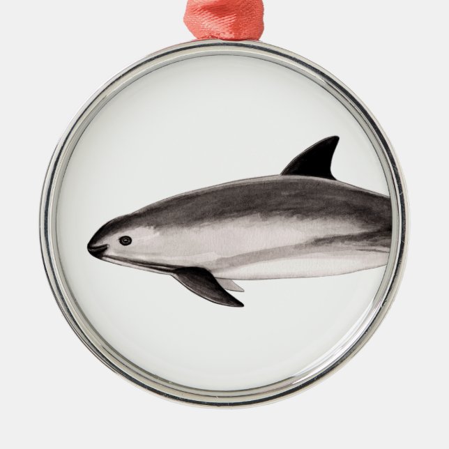 Ornement Métallique Vaquita (Devant)