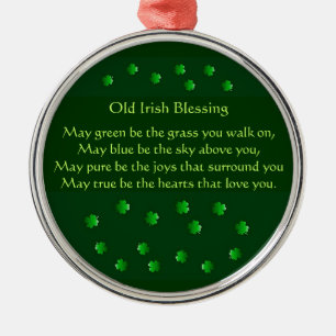 Ornement Métallique Vieille bénédiction irlandaise