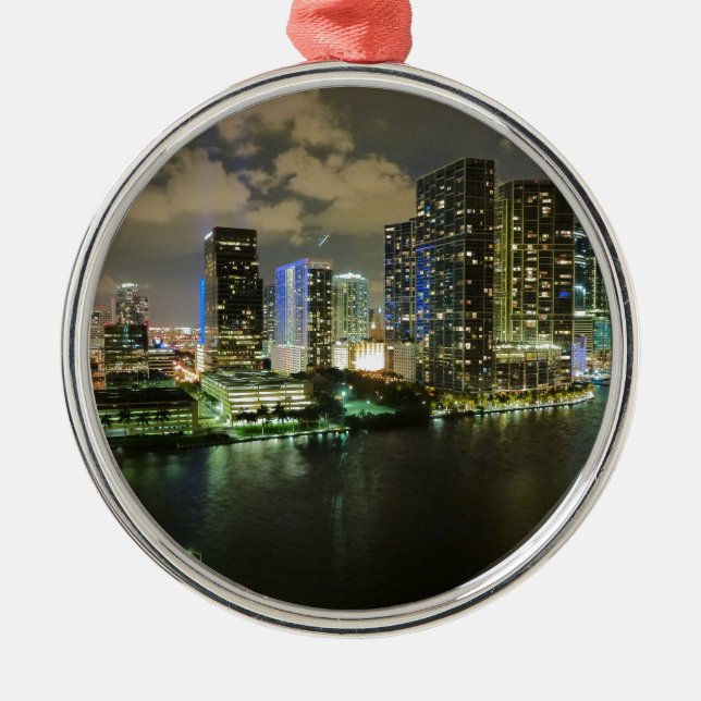 Ornement Métallique Ville de Miami (Devant)