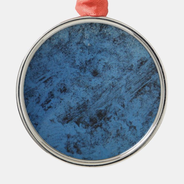 Ornement Métallique Vintage bleu clair (Devant)