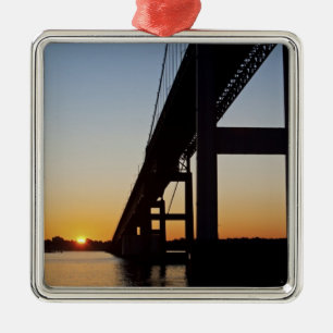 Ornement Métallique Voile et départ de Newport Rhode Island
