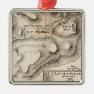 Ornement Métallique Volcaniques de laques