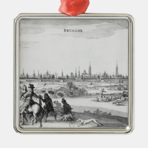 Ornement Métallique Vue de Bruges