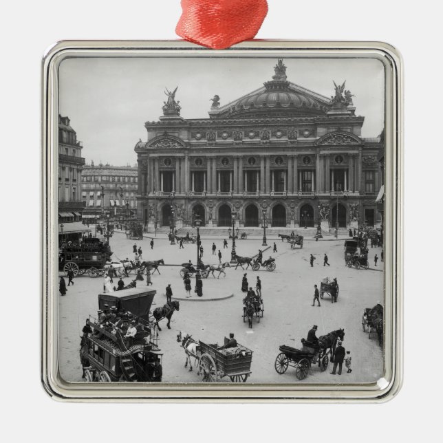 Ornement Métallique Vue générale du théatre de l'opéra de Paris (Devant)