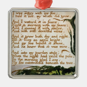 Ornement Métallique William Blake un arbre de poison
