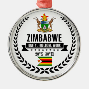 Ornement Métallique Zimbabwe