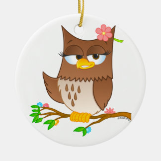 Ornement mignon d'arbre de Noël d'Olivia VonHoot