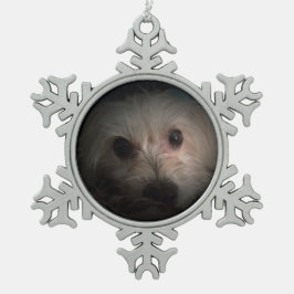 Ornement mignon de délivrance de chiot de chien de