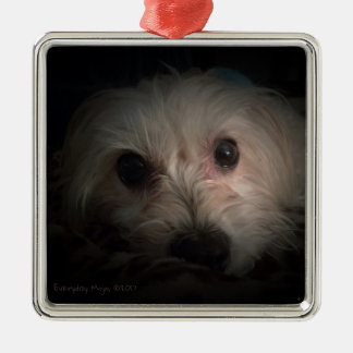 Ornement mignon de délivrance de chiot de chien de