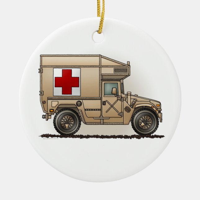 Ornement militaire d'ambulance de Hummer (Devant)