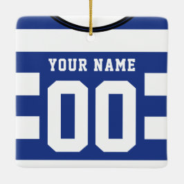 Ornement Modèle de Jersey de Football personnalisa