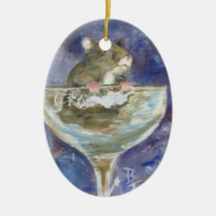 Ornement nain de hamster de bottes