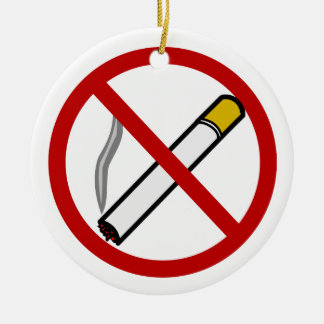 Ornement non-fumeurs de bouton de porte