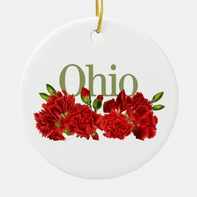 Ornement Ohio personnalisable avec oeillets (Devant)