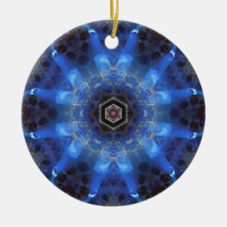 Ornement opale de mandala d'étoile