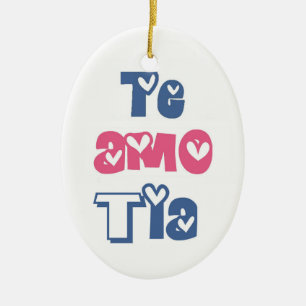 Ornement Ovale En Céramique AMO Tia de Te