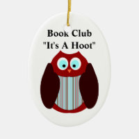 Book Club Stripped Owl - It's A Hoot