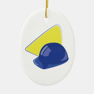 Ornement Ovale En Céramique Casque antichoc