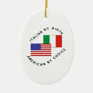 Ornement Ovale En Céramique Choix Italien USA