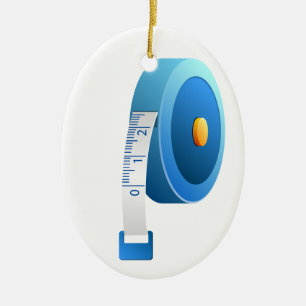 Ornement Ovale En Céramique Fitness !