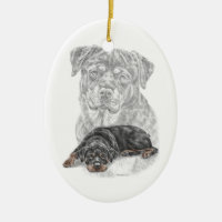 Rottweiler Chien Art