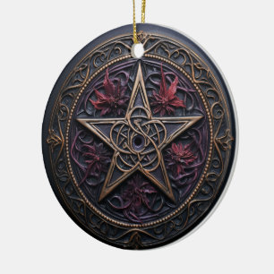 Ornement Pagan Pentagram