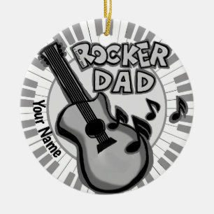 Ornement Papa Rocker