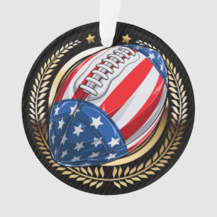 ORNEMENT PATRIOTIQUE DU FOOTBALL