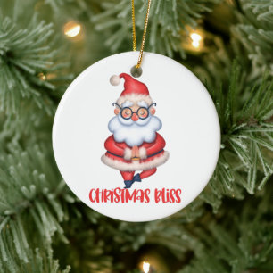 Ornement Père Noël de Noël Zen