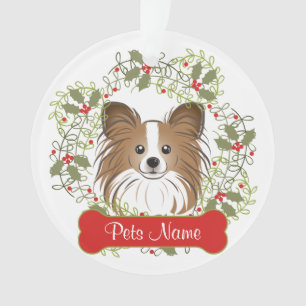 Ornement personnalisable de Papillon