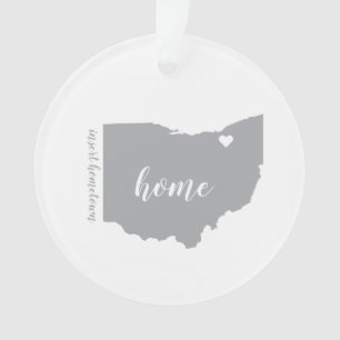 Ornement personnalisé dans la ville d'Ohio