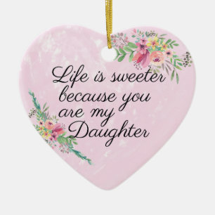 Ornement personnalisé de fille