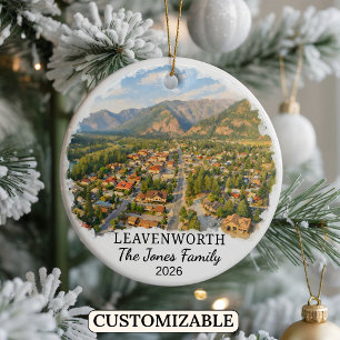 Ornement personnalisé de Leavenworth, Washington