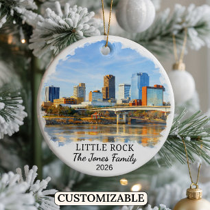 Ornement personnalisé de Little Rock, Arkansas sur