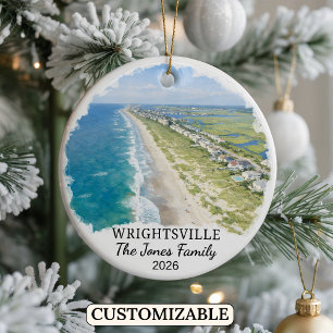 Ornement personnalisé de Wrightsville, Caroline du