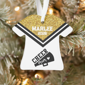 Ornement personnalisé pour maman de cheerleader en