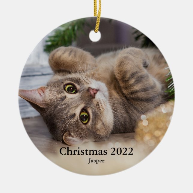 Ornement photo de Noël 2022 (Devant)