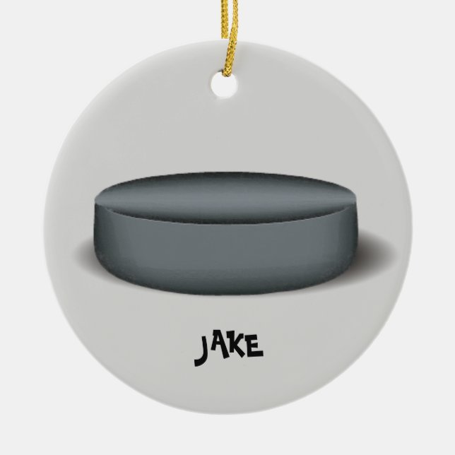 Ornement photo Hockey Puck (Devant)