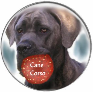 Ornement Photo Sculpture Cane Corso Cadeaux de Noël