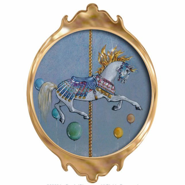 Ornement Photo Sculpture Carousel Opus One Orament (Devant)