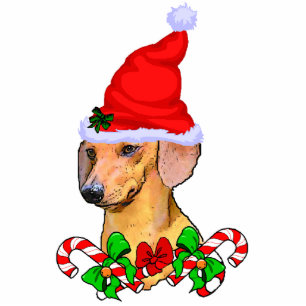 Ornement Photo Sculpture Dachshund Cadeaux de Noël Ornement