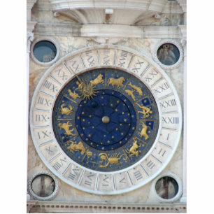 Ornement Photo Sculpture Horloge astrologique, Piazza San Marco, Venise