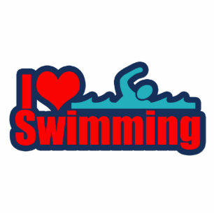 Ornement Photo Sculpture J'aime nager