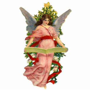 Ornement Photo Sculpture Ornement antique d'arbre de Noël d'ange