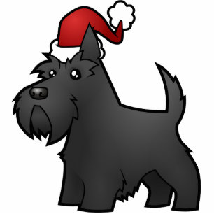 Ornement Photo Sculpture Ornement de Noël écossais Terrier