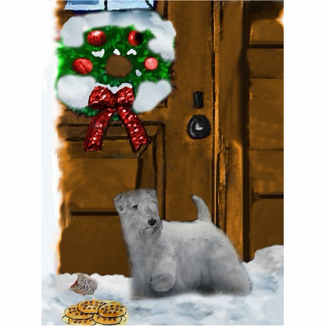 Ornement Photo Sculpture Ornement de Noël Sealyham Terrier (Devant)