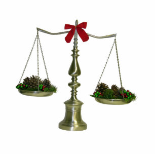 Ornement Photo Sculpture Ornement juridique de Noël d'échelles