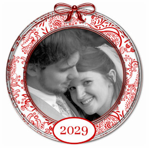 Ornement Photo Sculpture Your Photo Christmas Ornament 2010