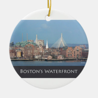 Ornement pittoresque du bord de mer de Boston