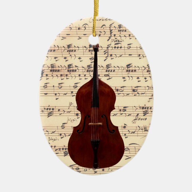Ornement - pleine double basse avec la musique de (Devant)